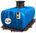 4rain Wasserreservoir FLAT M Flachtank 12000 Liter inkl. Schachtverl&auml;ngerung