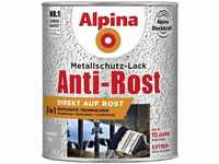 Alpina Farben Anti-Rost Eisenglimmer 750 ml Silber
