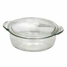 SIMAX Auflaufform Sch&uuml;ssel + Deckel rund 1,5l Glas K&uuml;che Haushalt kochen...