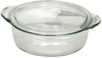 SIMAX Sch&uuml;ssel, Glas, mit Deckel, rund, 3,5 Liter