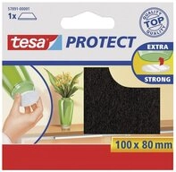 tesa Vibrationsd&auml;mpfer tesa 57891-00001-00 Filzgleiter selbstklebend Braun (L...