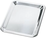 Graef Tablett Tablett f&uuml;r Allesschneider, Edelstahl, Edelstahl Auffangtablett,