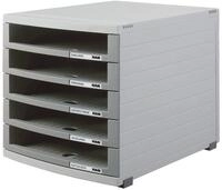 HAN-B&uuml;roger&auml;te Schubladenbox 1 Schubladenbox CONTUR mit 5 offene Schubladen...