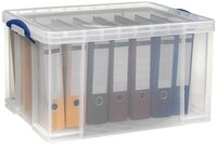 REALLYUSEFULBOX Aufbewahrungsbox 1 Aufbewahrungsbox 84 Liter - transparent