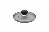 Kr&uuml;ger Topfdeckel Glasdeckel 16 cm Diamant GL16D, (1-tlg)