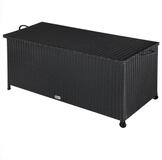 Casaria Auflagenbox, Innenplane, Rollen, Haltegriffe, Gasdruckfedern