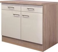 Flex-Well Unterschrank Nepal (B x H x T) 100 x 85/86 x 60 cm, f&uuml;r viel Stauraum