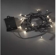 KONSTSMIDE LED-Lichterkette LED Lichterkette 20er Batt. warmweiss Timer 6 / 9...