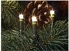 FHS LED-Lichterkette LED Lichterkette mit 200 warmweißen LEDs, IP44, Länge 20...