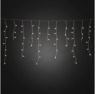 KONSTSMIDE LED-Lichterkette 3672-103 LED Eisregen Lichtervorhang 200x warmwei&szlig;...