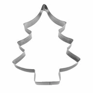ST&Auml;DTER Ausstechform Tannenbaum Wei&szlig;blech 20 cm, Weissblech