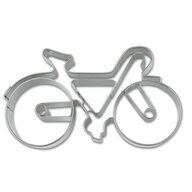 ST&Auml;DTER Ausstechform Rennrad Fahrrad, Edelstahl
