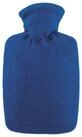 Hugo Frosch W&auml;rmflasche Klassik 1,8 l Made in Germany mit Fleecebezug, Blau -