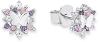 Prinzessin Lillifee Paar Ohrstecker Schmetterling, mit Zirkonia (synth)