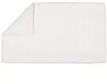Caw&ouml; Home Badematte Luxus Badteppich 1000, 100% Baumwolle, Wendeteppich wei&szlig;...