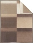 Wohndecke Sorrento Jacquard, IBENA, sanfter Farbverlauf, Kuscheldecke