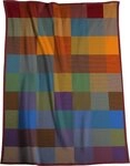 Wohndecke Colourmix, bunt karierte Sofadecke aus 100% Baumwolle in 150x200 cm,