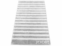 Joop! Classic Stripes Saunatuch silber (80x200cm)