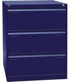 Bisley Light H&auml;ngeregisterschrank Light aus Stahl, ohne Sockel, A4