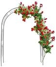 relaxdays Rosenbogen Rankbogen f&uuml;r Rosen mit Verzierung