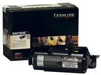 Lexmark Tonerpatrone 64016HE Toner schwarz