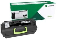 Lexmark Tonerpatrone Lexmark 53B2000 Tonerkartusche 1 St&uuml;ck(e) Original Schwarz