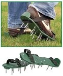 Haushalt International Rasenl&uuml;fter Rasenbel&uuml;fter-Sandalen mit 26 N&auml;geln, (1-tlg)