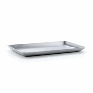 blomus Tablett Basic 13 x 22 cm, Edelstahl