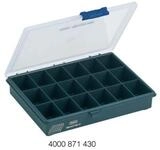 raaco Sortimentskasten RAACO 136167 Sortimentskasten B240xT195xH43mm 18 F&auml;cher