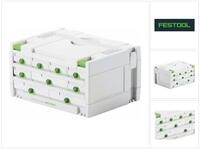 FESTOOL Werkzeugkoffer SORTAINER SYS 3-SORT/9 Systainer Organizer (491985) 395...