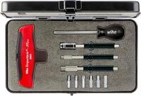 Wiha Schraubendreher TorqueVario-S (29234) - 12 tlg., Innensechskant, TORX -...