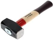 Gedore Hammer 620 E-1500 F&auml;ustel ROTBAND-PLUS mit Eschenstiel, 1500 g
