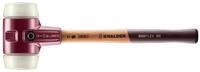HALDER Gummihammer HALDER SIMPLEX Schonhammer &Oslash; 80 mm Nylon mit...