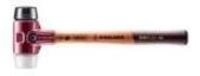HALDER Hammer Halder Schonhammer SIMPLEX Kopf-D.40mm mittelhart Gum....