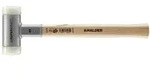 Gummihammer HALDER SUPERCRAFT Schonhammer &Oslash; 45 mm r&uuml;ckschlagfrei mit...