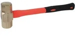 KS Tools Hammer BRONZEplus, Minenhammer 2500 g, mit Fiberglasstiel