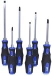 KS Tools Schraubendreher ERGOTORQUEmax, (6 St), SchlagkappenSatz, 6-teilig...