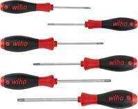 Wiha Schraubendreher SoftFinish (07155) - 6 tlg., Schraubenzieher, TORX