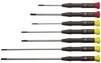 C.K Schraubendreher Schraubendrehersatz f&uuml;r die Elektronik Xonic 7 tlg. Schlitz