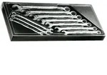 Stahlwille Maulschl&uuml;ssel (10 St), Ringmaulschl&uuml;ssel-Satz DIN3113B 8-19 mm