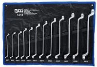 BGS technic Ringschl&uuml;ssel BGS Doppel-Ringschl&uuml;ssel-Satz gekr&ouml;pft SW 6 x 7 -...