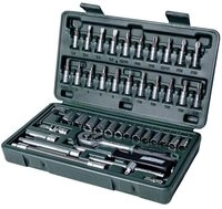 Br&uuml;der Mannesmann Werkzeuge Steckschl&uuml;ssel Steckschl&uuml;sselsatz, 1/4&Prime; Zoll,