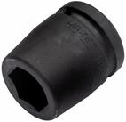 HAZET Stecknuss HAZET Kraft-Steckschl&uuml;ssel-Einsatz (6-Kant) 1000S-24 s: 24 mm
