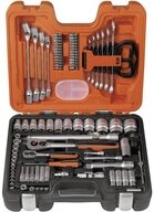 BAHCO Steckschl&uuml;ssel Steckschl&uuml;ssel-Satz 1/2&Prime;+1/4&Prime;, 91-Tlg S910