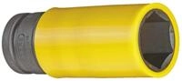 Gedore Abreissmutter K 19 LS 22 Kraftschraubereinsatz 1/2" mit Schutzh&uuml;lse, 22...