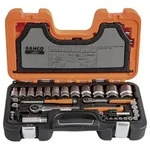 BAHCO Steckschl&uuml;ssel Steckschl&uuml;ssel-Satz 1/4&prime;&prime; + 1/2&prime;&prime; 56tlg S560