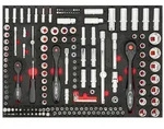 VIGOR Bit- und Steckschl&uuml;sselset VIGOR Innenvierkant Antrieb 6,3 = 1/4 Zoll
