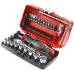 Facom Steckschl&uuml;ssel Steckschl&uuml;ssel-Satz 1/4&prime;&prime; 12kt. 27-tlg. RL.NANO112