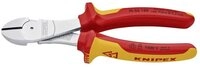 Knipex Seitenschneider VDE-Kraftseitenschneider 74 06 180, mit Facette