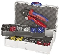 Knipex Crimpzange Knipex 97 90 09 Crimpzange Aderendh&uuml;lsen 0.08 bis 10 mm&sup2;...